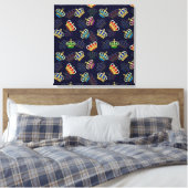 Het Koninklijk Kroon Canvasprint Canvas Afdruk (Insitu (Slaapkamer))
