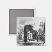 Het Koninklijk Mausoleum, Frogmore Magneet (Voorkant / Achterkant)