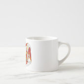 Het koninklijk wapenschild van het Koninkrijk Hawa Espresso Kop (Rechts)