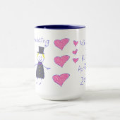 Het koninklijke huwelijk mok (Midden)