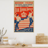 Het Koninklijke Poster van WPA van de Familie  (Keuken)