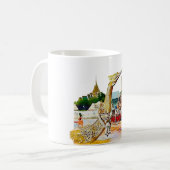 Het koninklijke schip Suphannahong Koffiemok (Voorkant links)