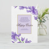 Het koninklijke Wenskaart van Pasen Feestdagenkaart (Staand voorkant)