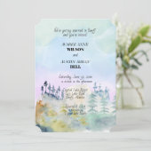 Het koninkrijk der bergen kaart (Staand voorkant)