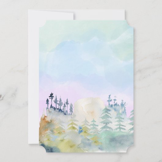 Het koninkrijk der bergen kaart (Achterkant)