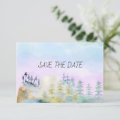 Het koninkrijk der bergen save the date (Staand voorkant)