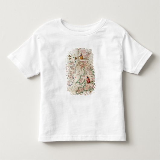 Het Koninkrijk Engeland en Schotland Kinder Shirts (Voorkant)