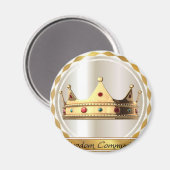 Het Koninkrijk Gemeenschap Kroon 2 Magneet (Voorkant / Achterkant)