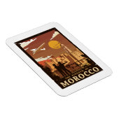 Het Koninkrijk Marokko Magneet (Rechterzijde)