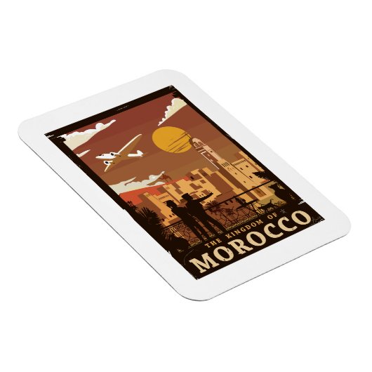 Het Koninkrijk Marokko Magneet (Rechterzijde)