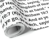 Het koninkrijk van de hemel is in de hand. cadeaupapier (Rol Hoek)