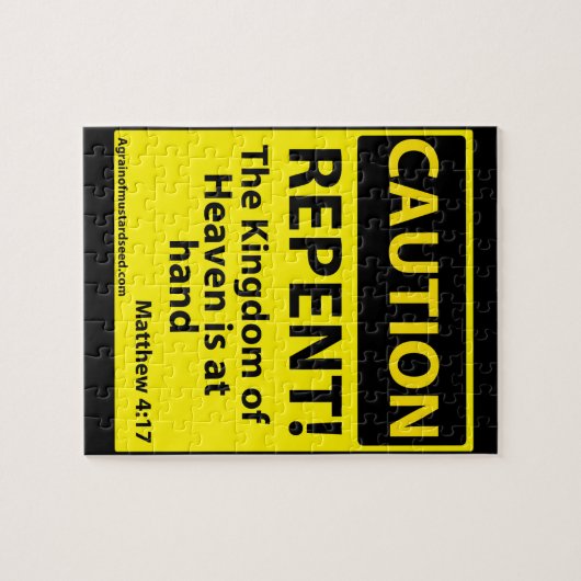 Het koninkrijk van de hemel staat op het spel legpuzzel (Horizontaal)