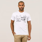 Het Koninkrijk Zweden: Fox T-shirt (Voorkant volledig)