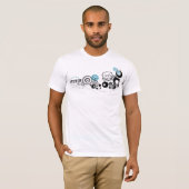 Het Koninkrijk Zweden: otter T-shirt (Voorkant volledig)