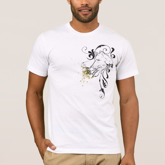 Het Koninkrijk Zweden: Wolf T-shirt (Voorkant)