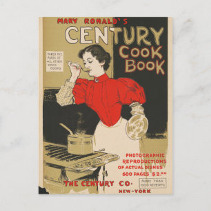 Het kookboek van Mary Ronald's Briefkaart