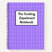 Het kookexperiment notitieboek (Voorkant)