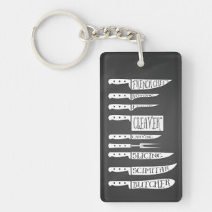 het kookrecept van trainee chef breidt vleesdelen  sleutelhanger