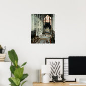 Het koor en het oostraam, 12e eeuw (foto) poster (Thuiskantoor)