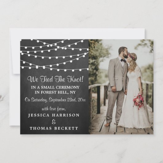 Het koord licht op het Collectie van de bruiloft v Aankondiging (Voorkant)