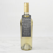 Het koord licht op het Collectie van de bruiloft v Flessenhanger (Op fles)