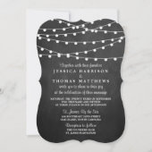 Het koord licht op het Collectie van de bruiloft v Kaart (Voorkant)