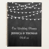 Het koord licht op het Collectie van de bruiloft v Planner (Voorkant)