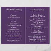 Het koord licht op het Paarse Collectie van de bru (Achterkant)