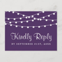 Het koord licht op het Paarse Collectie van de bru