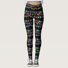Het koord omhoog de lichten leggings