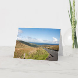 Het koord op het eiland Arran Bedankkaart