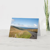 Het koord op het eiland Arran Bedankkaart (Voorkant)