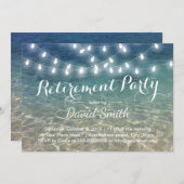 Het Koord van de Partij van de Retirement van de b Kaart (Voorkant / Achterkant)