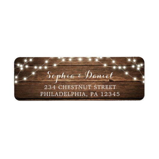 Het Koord van het Etiket van het Adres van de teru (Voorkant)