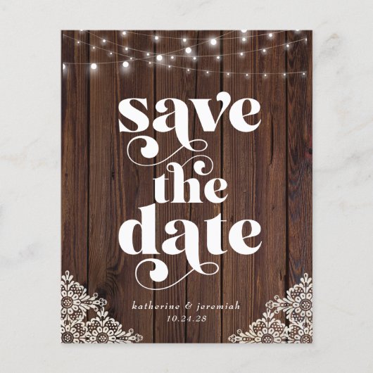 Het Koord van het Hout van het hout van de begroti (Voorkant)