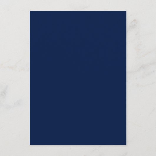 Het koord verlicht op marineblauw Collectie van de Menu (Achterkant)