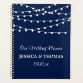 Het koord verlicht op marineblauw Collectie van de Planner (Voorkant)