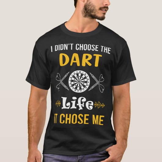 Het koos mij Darts T-shirt (Voorkant)