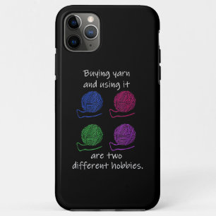 Het kopen van Garens Verschillende Hobbies die Geh Case-Mate iPhone Case