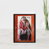 Het kopen van organische donuts kaart (Voorkant)