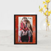 Het kopen van organische donuts kaart (Gele Bloem)