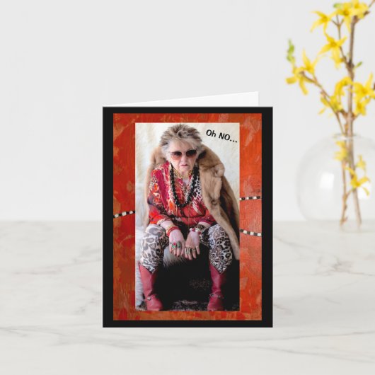 Het kopen van organische donuts kaart (Gele Bloem)