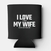 Het kopen XRP Crypto - de vrouw laat me meer XRP k Blikjeskoeler (Achterkant)