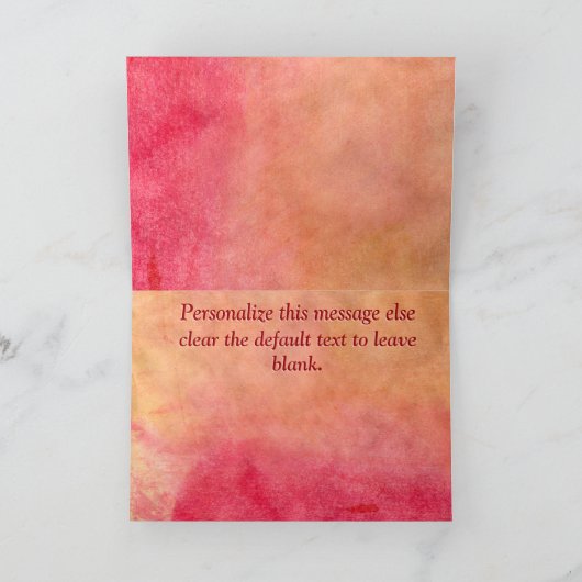 Het koper nam toe (Gepersonaliseerd voor Kaart (Binnen)