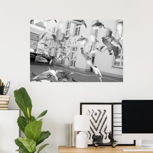 Het koppel poster (Thuiskantoor)