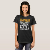 Het koppelen lost mijn problemen op Coffee Coupone T-shirt (Voorkant volledig)