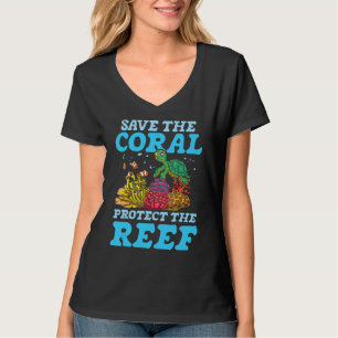 Het koraal beschermen het rif t-shirt