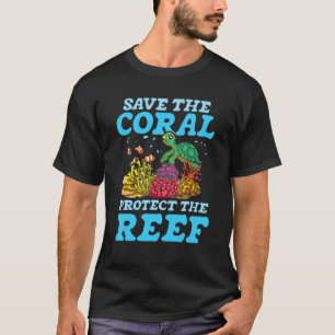 Het koraal beschermen het rif t-shirt