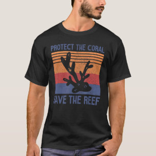 Het koraal beschermen Sparen het Ref_1 T-shirt