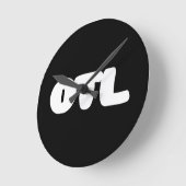 Het Koreaanse Jargon van OTL Emoticon ~ Ronde Klok (Hoek)